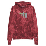 Hippie Unisex Champion tie-dye hoodie