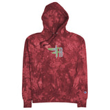 Hippie Unisex Champion tie-dye hoodie